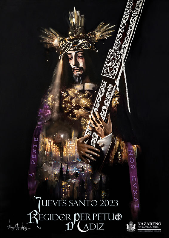 carteljuevessanto nazareno 2023